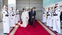 Singapore Prime Minister arrives in Doha