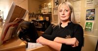 Town centre cafe which shut early after having just 1 customer put on market