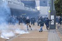 Nearly 200 arrested as education and budget protests turn violent in Belgium