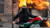 France, Italy Hit by Riots as Palestinian Flags Appear