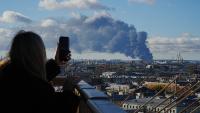 Ukraine launches 1,015 drones at Russia; Oil terminal, depot struck