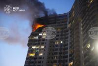 Russian Attacks Hit Residential Building and Energy Infrastructure in Odesa Region