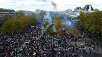 Partial curfew in place for several cities across France as social unrest continues
