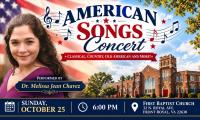 American Songs Concert Coming to First Baptist Church in Front Royal on October 25 (10-18-2026) (10-18-2026)