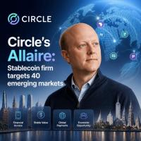 Circle's Allaire: Stablecoin Firm Targets 40 Emerging Markets