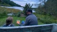 Maine mom takes family photo at lake – then spots 'creepy' figure in background
