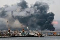 Ukraine launches 1,000 drones at Russia, strikes set oil facilities ablaze