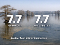 Panama's 7.7 Earthquake Similar in Size to New Madrid