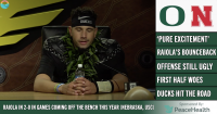 Watch the Postgame Ducks Report: Oregon survives another scare