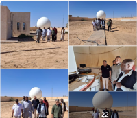 Libyan Centre for Remote Sensing & Space Science inspects Murzuq direct satellite data reception station