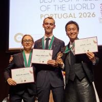 Nikolai Haram Svorte from Norway wins the ASI Best Sommelier of the World Title in Lisbon