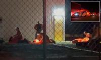 Canadian paratroopers descend onto military base after catastrophic explosion kills seven and leaves hospitals bracing for flood of casualties