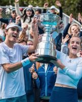 Just before turning 30, Fahey takes two gold medals at PPA Virginia Beach Open