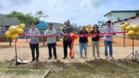 Saipan SDA School Cuts Ribbon of ARPA-Funded Playground