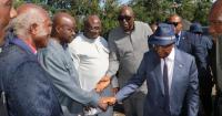 Liberian President Boakai Commends IGP Sellu’s Leadership During Visit to Bo City