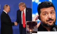 Trump reveals peace deal in progress between Ukraine and Russia as he slams Zelensky for hurting oil markets