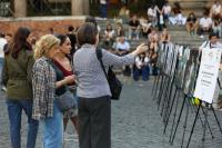 Photo exhibition on Armenia's mine warfare against Azerbaijan opens in Rome