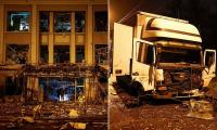 One dead and two injured after Russia air strike hits Kyiv buildings - including medical facility