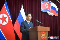 N. Korea touts 'invincible' comradeship with Russia at diplomatic event