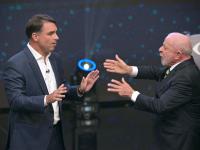 Lula and Bolsonaro spar in Brazil’s fiery first presidential run-off debate 