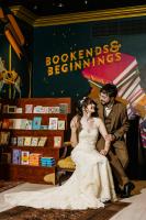 Bound together in a bookstore