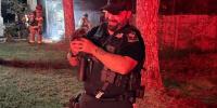 Georgia deputy saves several chickens from burning coop