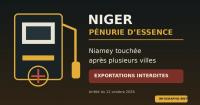 Niger: Fuel shortage hits Niamey, exports banned