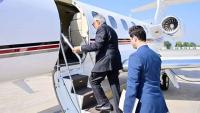 Dar departs for Dushanbe to attend SCO CHG meeting