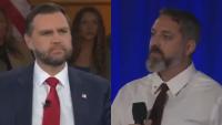 WATCH: Fallen US Soldier's Husband Confronts JD Vance Over 'Leadership Failures' In Iran Drone Strike