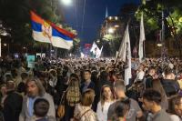 Serbian rector’s phone was infected with spyware during student protests, group says