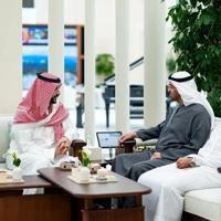 Saudi minister meets UAE president in Abu Dhabi