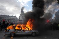 With France embroiled in protest, a look at the nation’s economic standing by the numbers