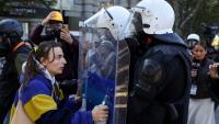 Albania's Rama warns protesters after police station set ablaze