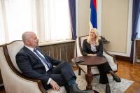 Cvijanovic met with John Ginkel: Discussed Government Formation and Relations between BiH and the US