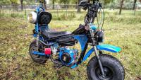 Oklahoma man rides mini bike to North Carolina in attempt to break world records