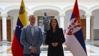 Jović Meets with Venezuelan Vice Minister for International Trade and President of the Foreign Investment Centre