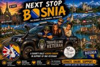 Bosnia or bust! The Travelling Veteran's 3,000-mile Mission of Remembrance, Resilience and Charity