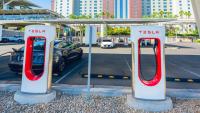 Tesla EV chargers can now chase cheap power or soak up spare solar from a Powerwall