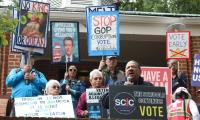 Richmond No Kings Protest Turns Out Hundreds Ahead of Midterm Election (10-19-2026) (10-19-2026)