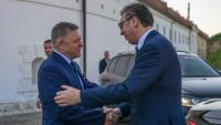 Prime Minister Backs Vučić at Election Rally in Novi Sad