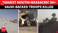 Houthis Unleash Deadly Ballistic Barrage In Yemen, Over 50 Saudi Coalition Soldiers Killed | DETAILS