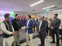 Mos Margherita Meets Members Of Indian Diaspora In New Zealand's Auckland
