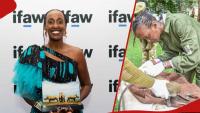 Kenyan Wildlife veterinarian wins prestigious global award in London