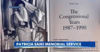 Honolulu memorial set for former Hawaii congresswoman Pat Saiki