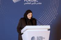 Minister of State for International Cooperation participates in session on humanitarian diplomacy, water security