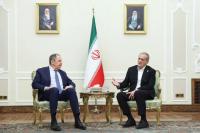 Iranian president holds meeting with Russian foreign minister