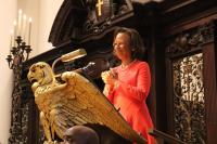 President Johnson discusses the purpose of higher education at Harvard’s MLK lecture