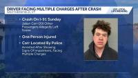 Vermont man charged after leaving crash scene in Weathersfield