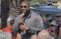 Candidate for governor Byron Donalds professes love for The Villages during campaign stop