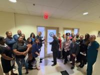 Ryan White Ribbon-Cutting at The Norfolk Department of Public Health